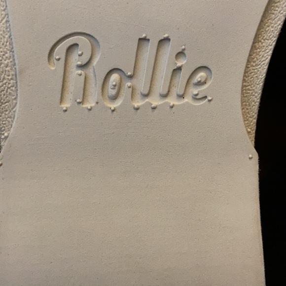 Rollie Madison zip boot snakeskin pattern sz 37 - Picture 2 of 5